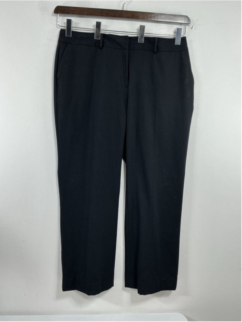 Womans Excellent Condition Liz Claiborne Sophie Career Pants 14 W Black